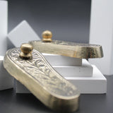 Maa Laxmi Ji Metal Charan Paduka (3 inch)