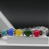 Multicolor Sphatik Bracelet