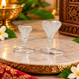 Nag Nagin Joda Silver Plated For Kaal Sarp Dosh