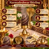 Narmadeshwar Shivling – Original Natural Stone Shivling for Home Temple & Daily Puja