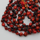 Natural Red Rakt Gunja Seeds Mala