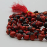 Natural Red Rakt Gunja Seeds Mala
