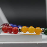 Natural Stones Reiki Yoga Healing Bracelet (Multicolor)