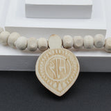 Natural Tulsi Mala With Ramji Name Locket