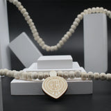 Natural Tulsi Mala With Ramji Name Locket