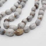 Natural White Vaijanti Mala Original 108 with Rudrakhsha