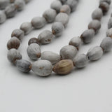 Natural White Vaijanti Mala Original 108 with Rudrakhsha