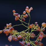 Orange Carnelian Crystal Stone Tree