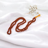 Original 108 Beads Rudraksha Jaap Mala (5-6mm Beads)