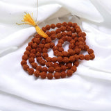 Original 5 Mukhi Rudraksha 108 Beads Jaap Mala For Men Women