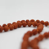 Original 5 Mukhi Rudraksha 108 Beads Jaap Mala For Men Women