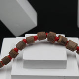 Original Big Size Red Thread  108 Beads Tulsi Mala