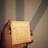 Original Energized Copper Hanuman Yantra