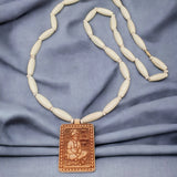 Original Jai Shree Bhageshwar Dham hanumanji Long Size Cylindrical Bead Tulsi Mala