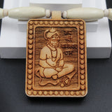 Original Jai Shree Bhageshwar Dham hanumanji Long Size Cylindrical Bead Tulsi Mala