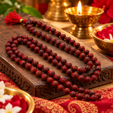 Original Neck Red (Lal) Chandan Mala 108 Beads