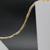 Original White Round Bead Kanthi Tulsi Mala With Radha Locket