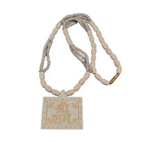 Original Wood Tulsi Kanthi Mala With Shri Ram Pendant