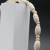 Original Wood Tulsi Kanthi Mala With Shri Ram Pendant