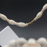 Original Wood Tulsi Kanthi Mala With Shri Ram Pendant