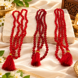 Pack Of 3 Combo Set,Red Crystal Hakik Agate Mala For Men And Women