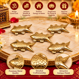 Pack of 5 Combo Machli Set For Diwali Pooja