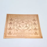 Premium Ashtalakshmi Copper Yantra