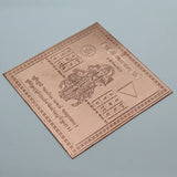 Premium Quality Shri Mangal Copper Yantra