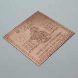 Premium Quality Shri Shukra Copper Yantra