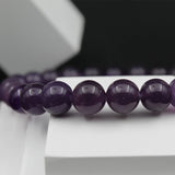 Purple Crystal Gem Stone Aesthetic Bracelet
