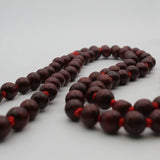 Original Neck Red (Lal) Chandan Japa Mala 108 Beads