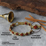 Original Rudraksha Bracelet for Men and Women