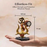 Shiva Shakti Trishul With Rudraksha