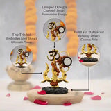 Shiva Shakti Trishul With Rudraksha