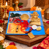 Shree Ganga Chalisa Combo Set, Ganga Chalisa Pooja with Ganga Kavach Ganga Strot Ganga Arti Puja Items Samagari Articles