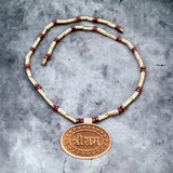 Shree Ram Pendant With Tulsi Beads Mala