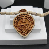 Small Size Shree Sita Ram Locket With Tulsi Kanthi Mala