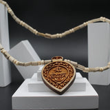 Small Size Shree Sita Ram Locket With Tulsi Kanthi Mala