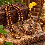 Tiger Eye Stone Mala