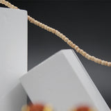 Tulsi Mala with Natural Three Beads (Panchmukhi) Mukhi Rudraksha Chain