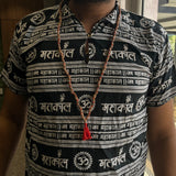 Original Big Size Red Thread  108 Beads Tulsi Mala