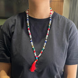 Natural Original Stone Navgrah Navratn Crystal Mala