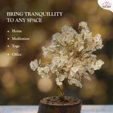 Aventurine Yellow Stone Crystal Tree for Home Decor