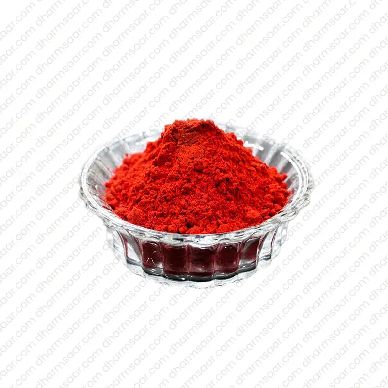 All Natural Sindoor Dust Powder (Chemical Free Sindur) dharmsaar