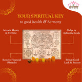 Shri Mahalaxmi Pujan Yantra - Pure Copper Sheet