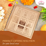 Premium Quality Shree Navgrah Copper Yantra