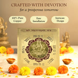 Shree Mahalakshmi Yantra (Multicolor 3x3)