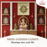 Shree Mahalakshmi Yantra (Multicolor 3x3)