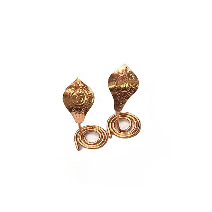 Gold Plated Nag Nagin Joda Small Size (3cm)