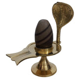 Pack Of 3  Trishakti Yantra Narmadeshwar shivling and Shivji jaleri Combo